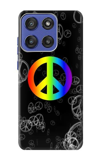 S2356 Peace Sign Case For Motorola Moto G Stylus 5G (2025,2026), Edge 60 Stylus