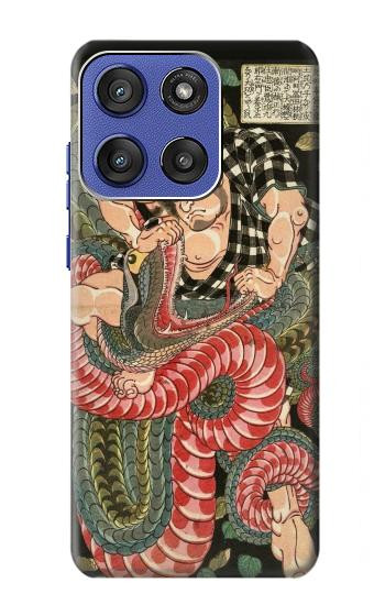 S2469 108 Heroes of Suikoden Saginoike Heikuro Case For Motorola Moto G Stylus 5G (2025), Edge 60 Stylus