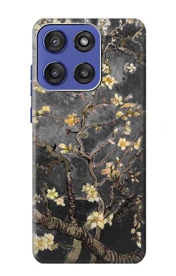 S2664 Black Blossoming Almond Tree Van Gogh Case For Motorola Moto G Stylus 5G (2025,2026), Edge 60 Stylus