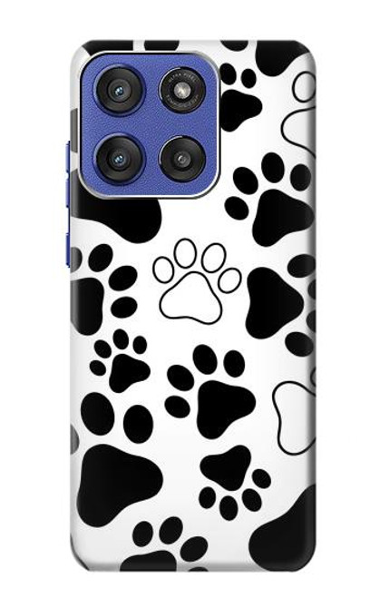 S2904 Dog Paw Prints Case For Motorola Moto G Stylus 5G (2025), Edge 60 Stylus