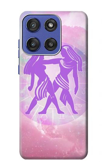 S3259 Zodiac Gemini Case For Motorola Moto G Stylus 5G (2025,2026), Edge 60 Stylus