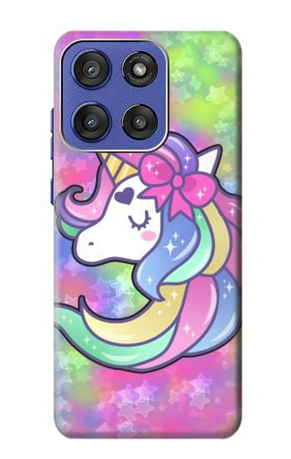 S3264 Pastel Unicorn Case For Motorola Moto G Stylus 5G (2025), Edge 60 Stylus