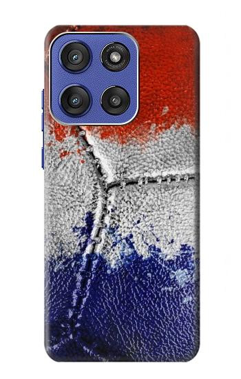 S3304 France Flag Vintage Football Graphic Case For Motorola Moto G Stylus 5G (2025,2026), Edge 60 Stylus