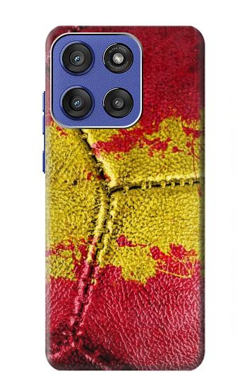 S3315 Spain Flag Vintage Football Graphic Case For Motorola Moto G Stylus 5G (2025,2026), Edge 60 Stylus