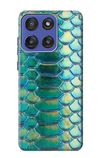 S3414 Green Snake Scale Graphic Print Case For Motorola Moto G Stylus 5G (2025), Edge 60 Stylus