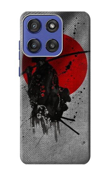 S3517 Japan Flag Samurai Case For Motorola Moto G Stylus 5G (2025,2026), Edge 60 Stylus