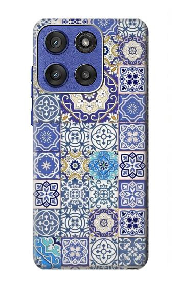 S3537 Moroccan Mosaic Pattern Case For Motorola Moto G Stylus 5G (2025,2026), Edge 60 Stylus