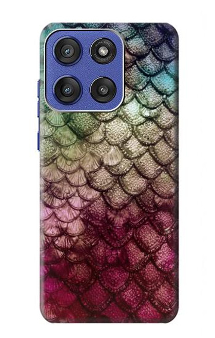 S3539 Mermaid Fish Scale Case For Motorola Moto G Stylus 5G (2025), Edge 60 Stylus