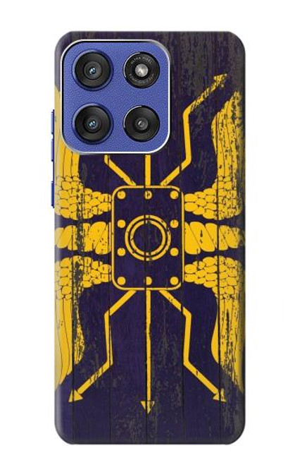 S3546 Roman Shield Blue Case For Motorola Moto G Stylus 5G (2025), Edge 60 Stylus