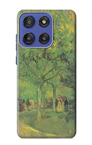S3748 Van Gogh A Lane in a Public Garden Case For Motorola Moto G Stylus 5G (2025,2026), Edge 60 Stylus