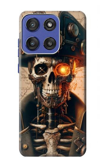 S4018 Steampunk Pirate Skull Case For Motorola Moto G Stylus 5G (2025,2026), Edge 60 Stylus