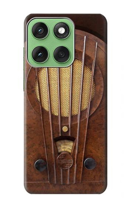 S2655 Vintage Bakelite Deco Radio Case For Motorola Edge 60