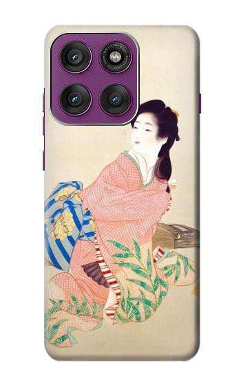 S0889 Japan Art Kimono Case For Motorola Edge 60 Pro