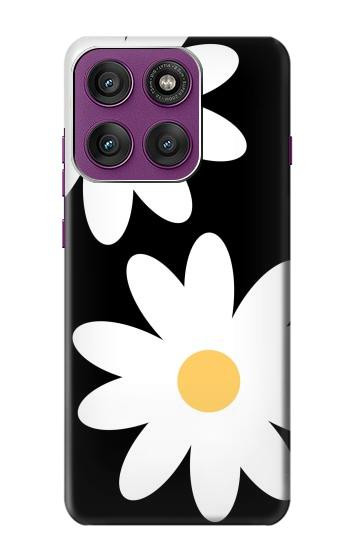 S2315 Daisy White Flowers Case For Motorola Edge 60 Pro