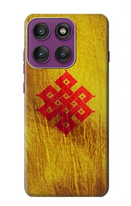 S2318 Eternal Knot Buddhist Spiritual Meditation Case For Motorola Edge 60 Pro
