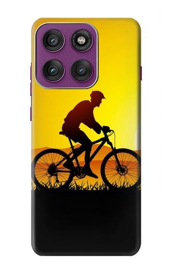 S2385 Bicycle Bike Sunset Case For Motorola Edge 60 Pro