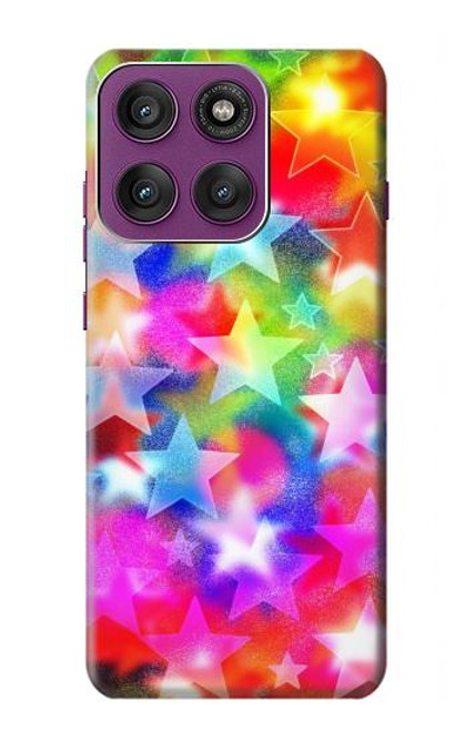 S3292 Colourful Disco Star Case For Motorola Edge 60 Pro