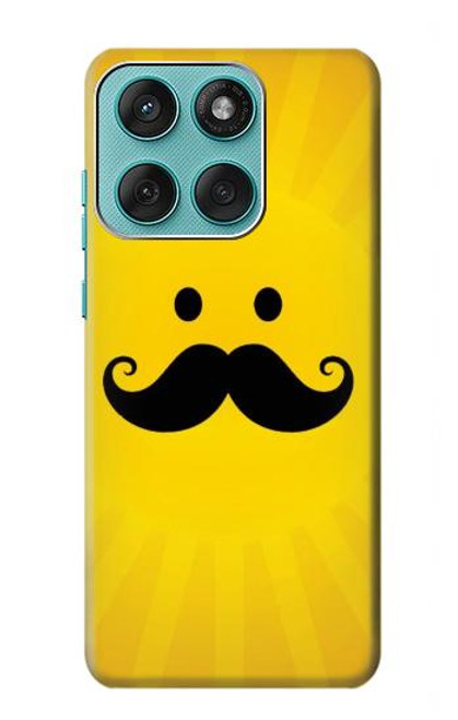 S1145 Yellow Mustache Sun Case For Motorola Edge 60 Fusion