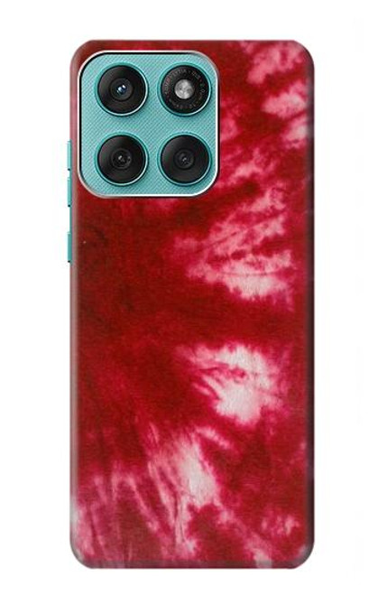 S2480 Tie Dye Red Case For Motorola Edge 60 Fusion