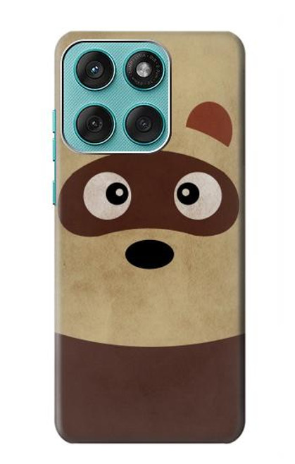 S2825 Cute Cartoon Raccoon Case For Motorola Edge 60 Fusion
