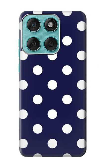 S3533 Blue Polka Dot Case For Motorola Edge 60 Fusion