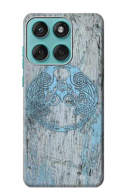S3829 Huginn And Muninn Twin Ravens Norse Case For Motorola Edge 60 Fusion