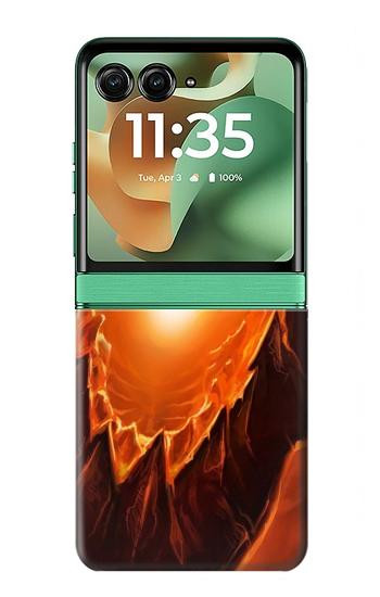 S0414 Fire Dragon Case For Motorola Razr 70+,60+, Razr+ (2026, 2025, 2024)