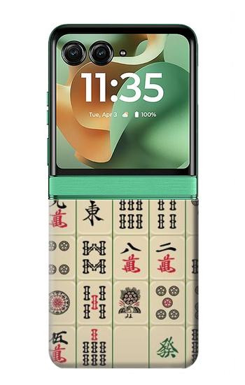 S0802 Mahjong Case For Motorola Razr 70+,60+, Razr+ (2026, 2025, 2024)