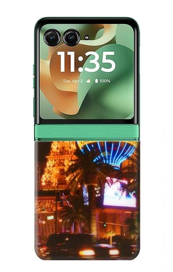 S0893 Las Vegas Case For Motorola Razr 70+,60+, Razr+ (2026, 2025, 2024)