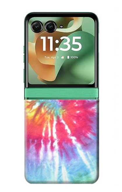 S1697 Tie Dye Colorful Graphic Printed Case For Motorola Razr 60, Razr 2025