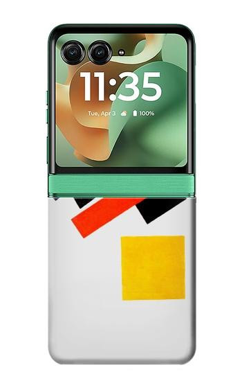 S1958 Malevich Suprematism Case For Motorola Razr 70+,60+, Razr+ (2026, 2025, 2024)