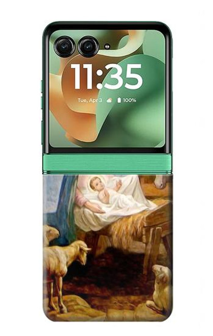 S2276 The Nativity Case For Motorola Razr 60, Razr 2025