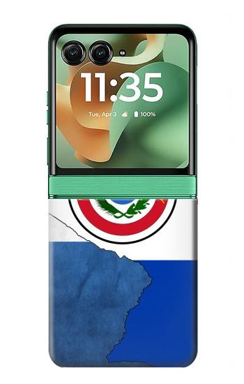 S3017 Paraguay Flag Case For Motorola Razr 70+,60+, Razr+ (2026, 2025, 2024)