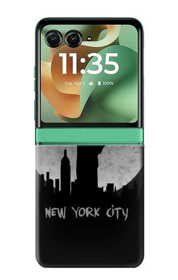 S3097 New York City Case For Motorola Razr 70+,60+, Razr+ (2026, 2025, 2024)