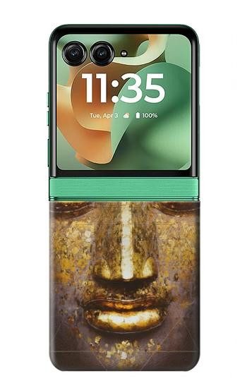 S3189 Magical Yantra Buddha Face Case For Motorola Razr 70+,60+, Razr+ (2026, 2025, 2024)