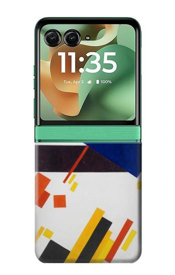 S3343 Kazimir Malevich Suprematist Composition Case For Motorola Razr 70+,60+, Razr+ (2026, 2025, 2024)