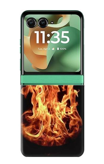 S3379 Fire Frame Case For Motorola Razr 70+,60+, Razr+ (2026, 2025, 2024)
