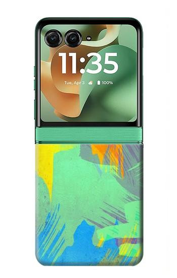 S3423 Brush Stroke Case For Motorola Razr 70+,60+, Razr+ (2026, 2025, 2024)