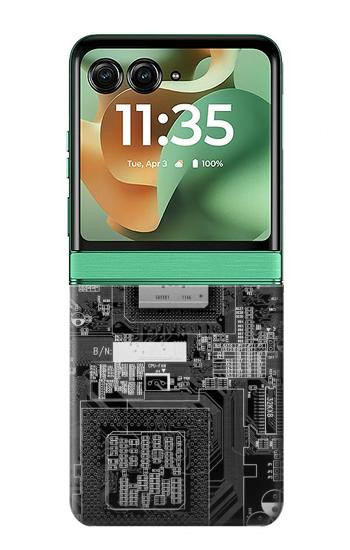 S3434 Bug Circuit Board Graphic Case For Motorola Razr 70+,60+, Razr+ (2026, 2025, 2024)