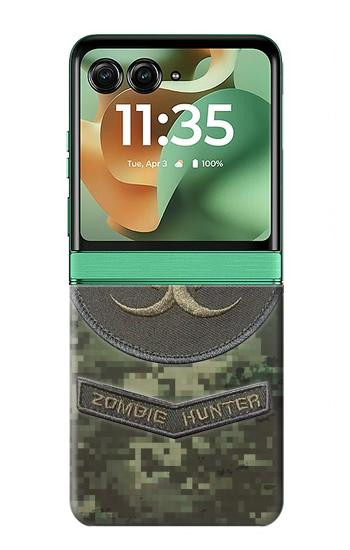S3468 Biohazard Zombie Hunter Graphic Case For Motorola Razr 70+,60+, Razr+ (2026, 2025, 2024)
