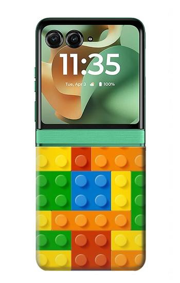 S3595 Brick Toy Case For Motorola Razr 70+,60+, Razr+ (2026, 2025, 2024)