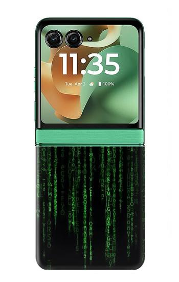 S3668 Binary Code Case For Motorola Razr 70+,60+, Razr+ (2026, 2025, 2024)