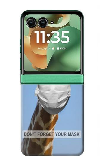 S3806 Funny Giraffe Case For Motorola Razr 70+,60+, Razr+ (2026, 2025, 2024)