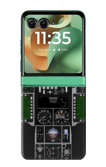 S3933 Fighter Aircraft UFO Case For Motorola Razr 70+,60+, Razr+ (2026, 2025, 2024)