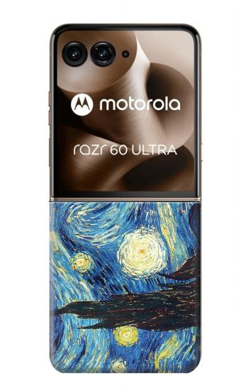 S0213 Van Gogh Starry Nights Case For Motorola Razr 70 Ultra, 60 Ultra, 50 Ultra, Ultra 2026, Ultra 2025