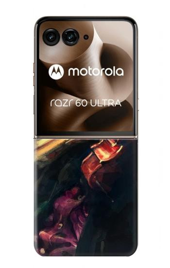 S0723 Violin Art Paint Case For Motorola Razr 70 Ultra, 60 Ultra, 50 Ultra, Ultra 2026, Ultra 2025