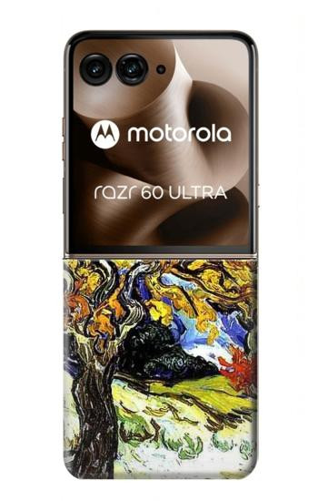 S0902 Mulberry Tree Van Gogh Case For Motorola Razr 60 Ultra, Razr Ultra 2025