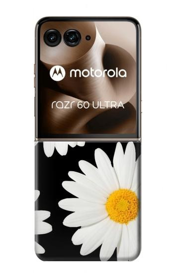 S2477 Daisy flower Case For Motorola Razr 70 Ultra, 60 Ultra, 50 Ultra, Ultra 2026, Ultra 2025