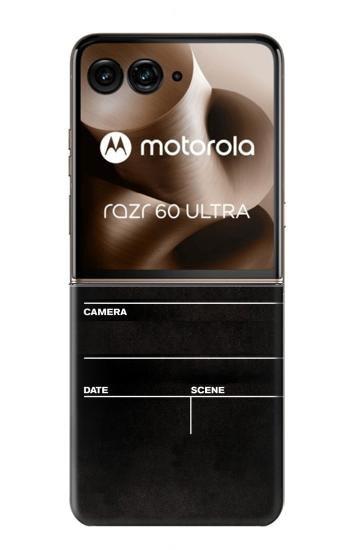 S2479 Director Clapboard Case For Motorola Razr 70 Ultra, 60 Ultra, 50 Ultra, Ultra 2026, Ultra 2025