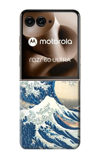 S2790 Hokusai Under The Wave off Kanagawa Case For Motorola Razr 70 Ultra, 60 Ultra, 50 Ultra, Ultra 2026, Ultra 2025